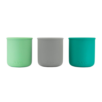 Pura 150ml My-My Silicone Trainer Cups (3pk) 